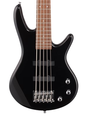 Ibanez GSRM25 Gio Mikro Electric 5-String Bass Guitar Black Front View